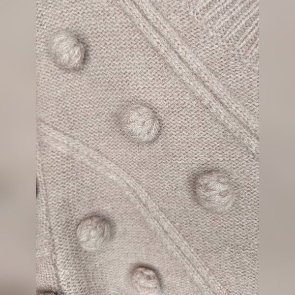 ee:some Pom-Pom Soft Pink Tunic Sweater, Medium - Picture 6 of 6